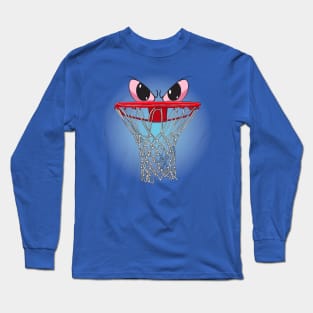 monster basket with evil eyes Long Sleeve T-Shirt